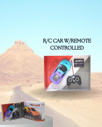 R/C STUNT CAR WITH REMOTE CONTROLLED