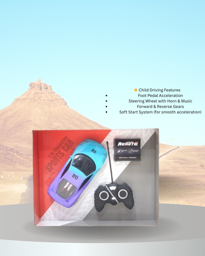 R/C STUNT CAR WITH REMOTE CONTROLLED