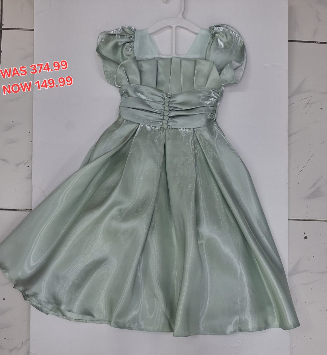 Fresh in Light Green – Adorable Baby Frock