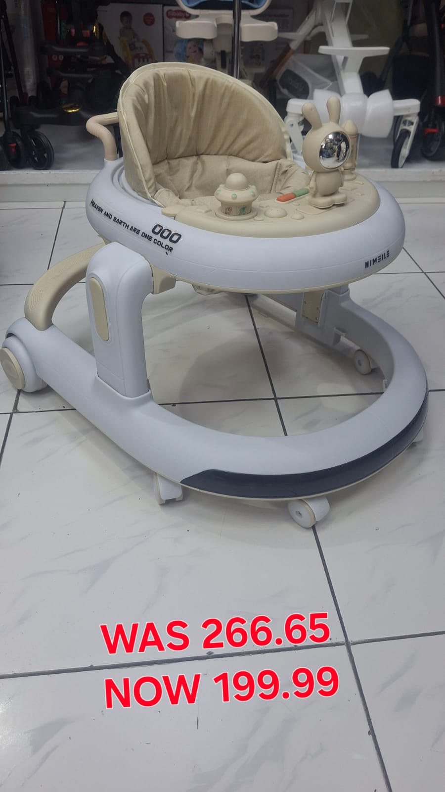 New Design 4 in 1 Multifunction Baby Walker with Music Light