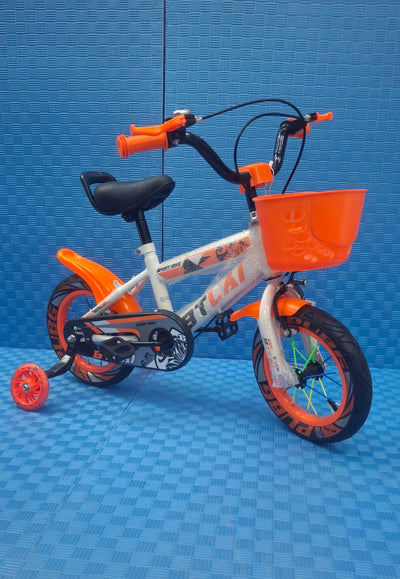 Cool Blue & Orange Kids' Cycle – Fun & Stylish Ride