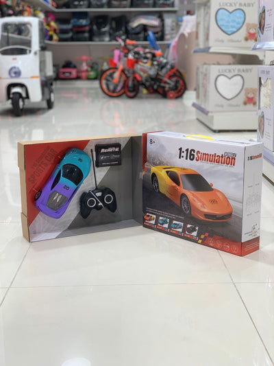 R/C STUNT CAR WITH REMOTE CONTROLLED